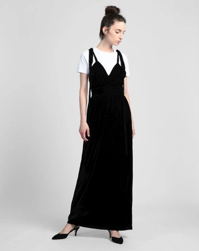 Shop 8 By Yoox Long Dresses In Black