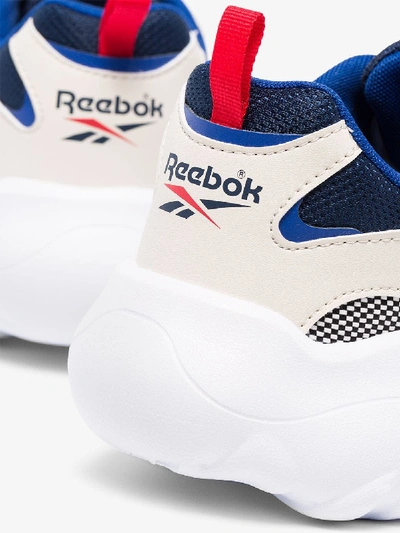 Shop Reebok Multicoloured Dmx Series 1000 Sneakers