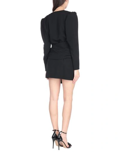 Shop Saint Laurent Short Dress In Black