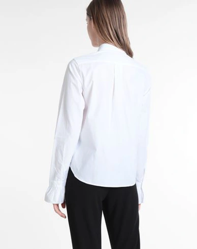 Shop 8 By Yoox Solid Color Shirts & Blouses In White