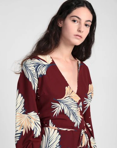 Shop 8 By Yoox Blouses In Maroon