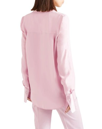 Shop Victoria Victoria Beckham Shirts In Pastel Pink