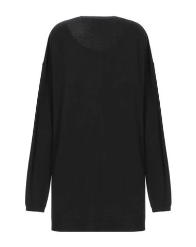 Shop Les Copains Woman Cardigan Black Size M Viscose, Polyamide