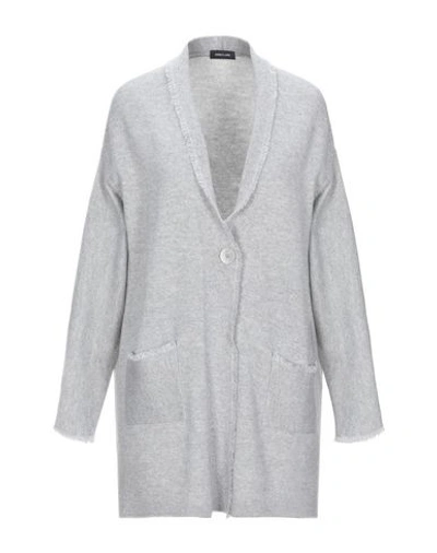 Shop Anneclaire Cardigan In Grey