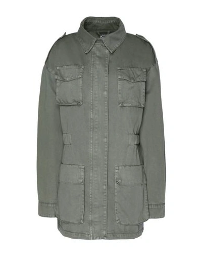 Shop 8 By Yoox Jackets In Military Green