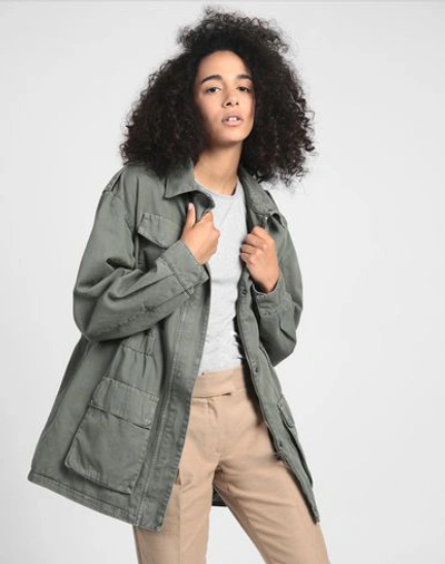 Shop 8 By Yoox Jackets In Military Green