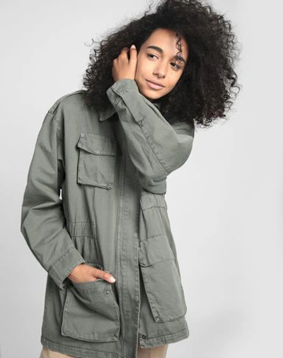 Shop 8 By Yoox Jackets In Military Green