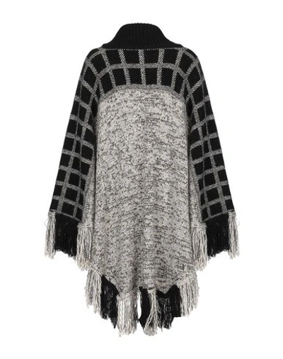 Shop Etro Cape In Grey