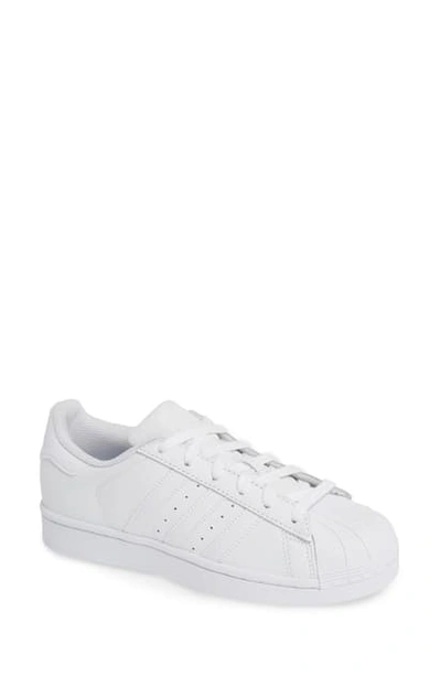 Shop Adidas Originals Superstar Sneaker In White/ White / White