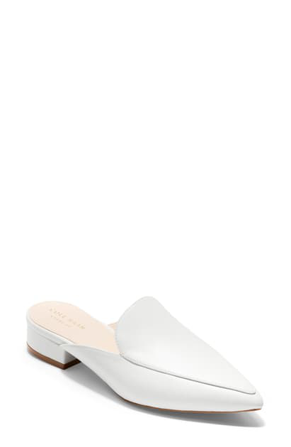 cole haan piper mule white