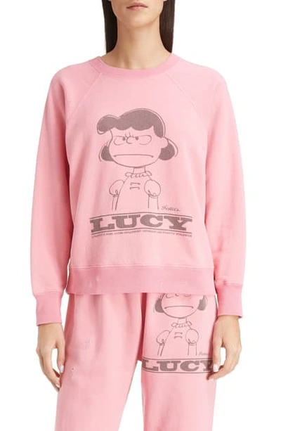 Shop Marc Jacobs X Peanuts Lucy Sweatshirt In Pink