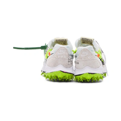 Shop Nike White Off-white Edition Zoom Terra Kiger 5 Sneakers In 100 White