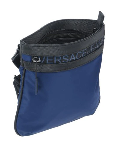 Shop Versace Jeans Handbags In Dark Blue