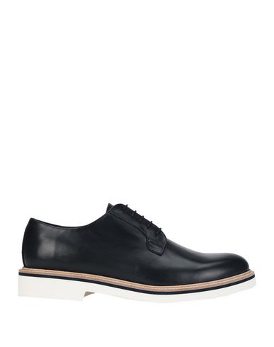 8 By Yoox Laced Shoes In Dark Blue | ModeSens