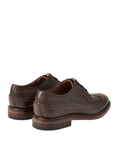 Shop Paul Smith Laced Shoes In Dark Brown