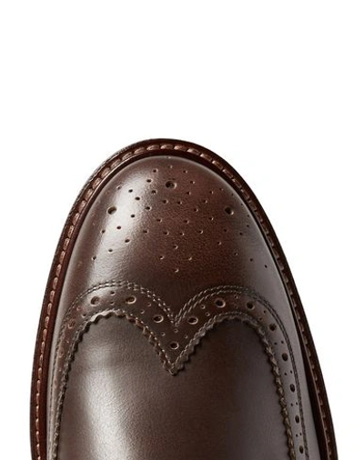 Shop Paul Smith Laced Shoes In Dark Brown