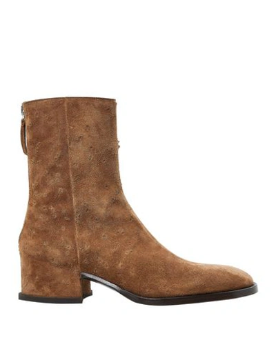 Shop Givenchy Boots In Tan
