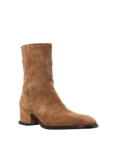 Shop Givenchy Boots In Tan