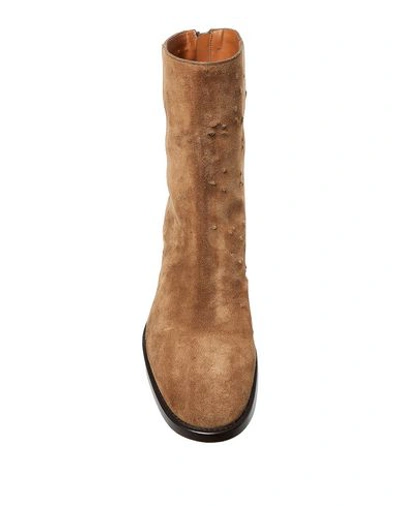 Shop Givenchy Boots In Tan
