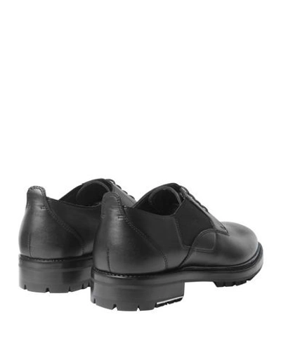 Shop Lanvin Laced Shoes In Black