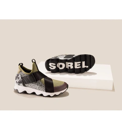 Shop Sorel Kinetic Sneak High Top Sneaker In Natural Tan