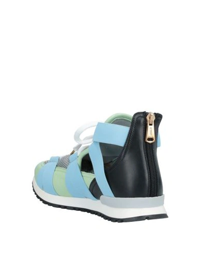 Shop Vionnet Sneakers In Light Green