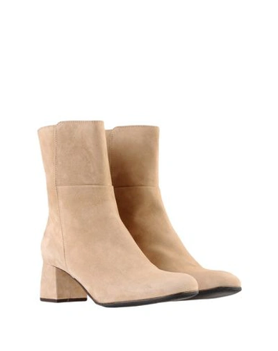 Shop 8 By Yoox Ankle Boot In Sand