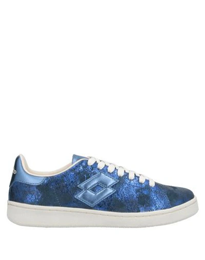 Shop Lotto Leggenda Sneakers In Blue