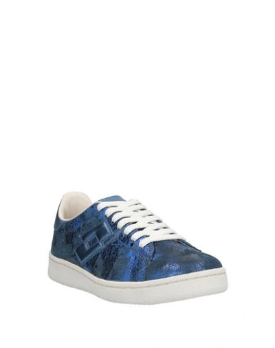 Shop Lotto Leggenda Sneakers In Blue