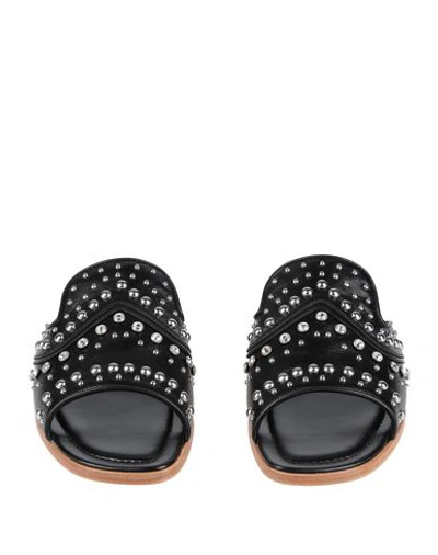 Tod's Sandals In Black