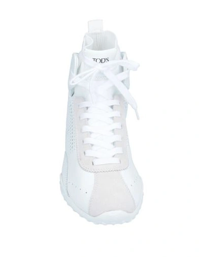 Tod's Sneakers In White
