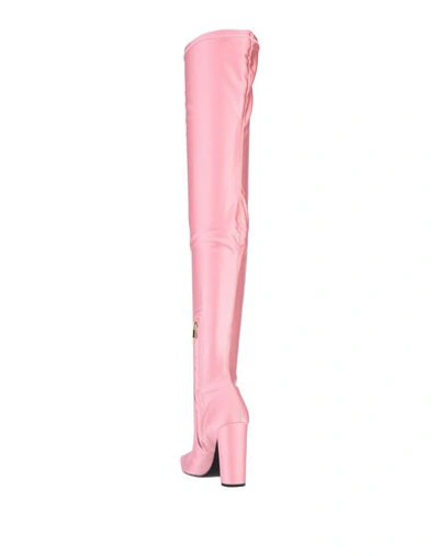 Shop Gcds Woman Boot Pink Size 7 Textile Fibers