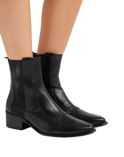 Shop Loewe Ankle Boot In Black