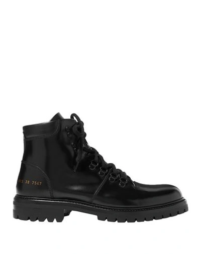 Shop Common Projects Ankle Boot In Black