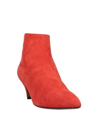 Shop Jucca Ankle Boots In Coral