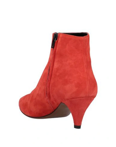 Shop Jucca Ankle Boots In Coral