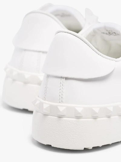 Shop Valentino 'rockstud Untitled' Sneakers In White