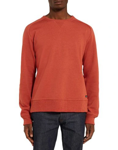 Shop Peak Performance Sweatshirt In Orange