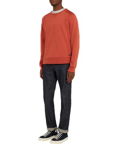 Shop Peak Performance Sweatshirt In Orange
