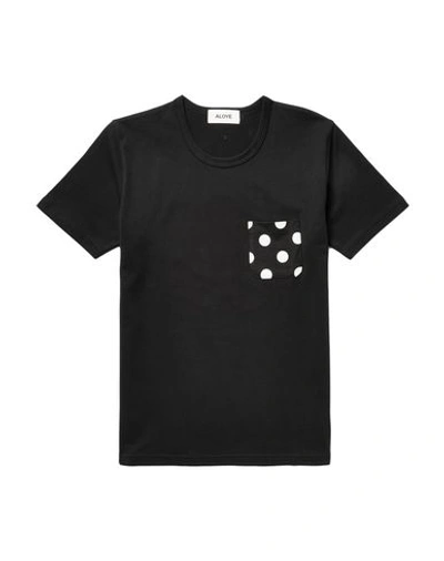 Shop Aloye T-shirt In Black