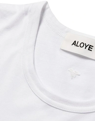 Shop Aloye T-shirt In White