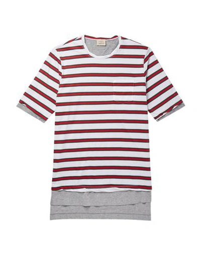 Shop Wooster + Lardini T-shirt In Red