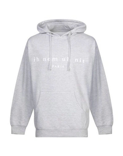 Shop Ih Nom Uh Nit Hooded Sweatshirt In Light Grey