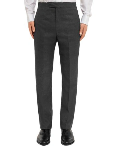 Shop Favourbrook Casual Pants In Steel Grey