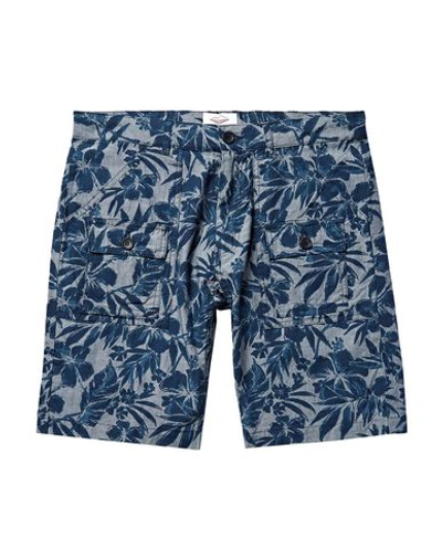 Shop Battenwear Shorts & Bermuda In Dark Blue