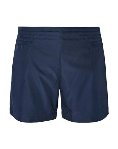 Shop Iffley Road Shorts & Bermuda In Dark Blue
