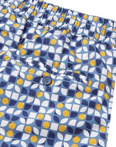 Shop Frescobol Carioca Swim Shorts In Blue