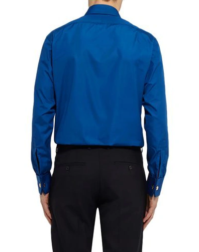 Shop Emma Willis Solid Color Shirt In Bright Blue