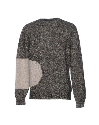 Shop Daniele Alessandrini Man Sweater Black Size 38 Wool, Synthetic Fibers, Acrylic, Cotton, Silk