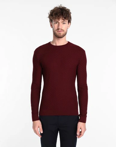 Shop 8 By Yoox Sweaters In Maroon